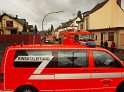 Dachstuhlbrand Koeln Bocklemuend Untere Dorfstr P106